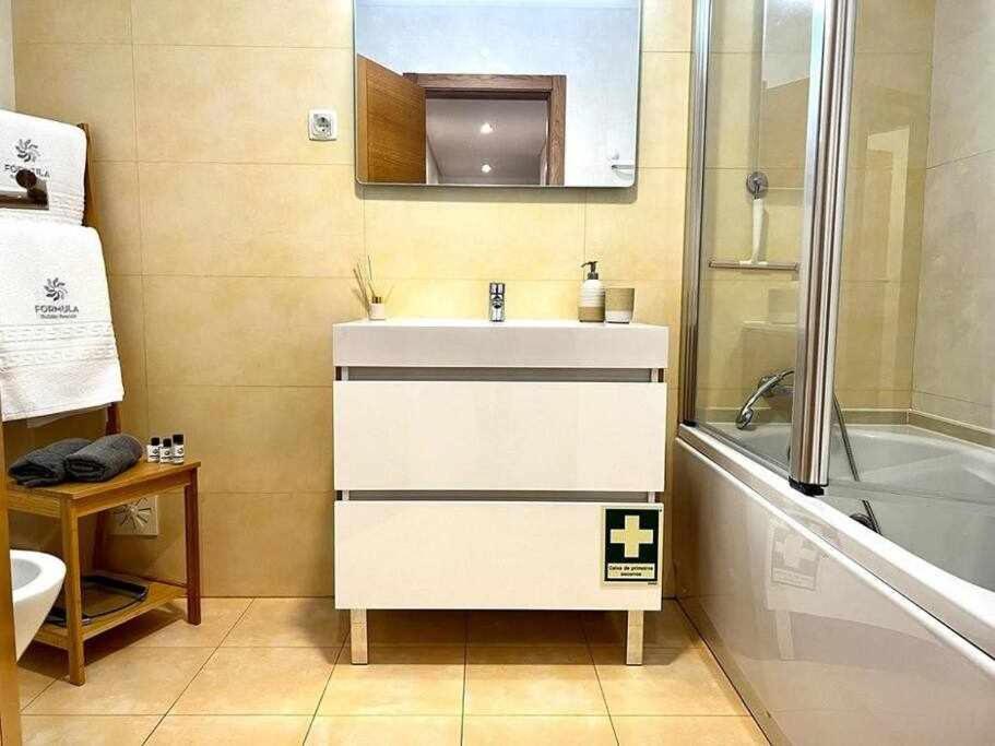 Apartamento Mar E Sol By T3 Wifi E Estacionamento Quarteira Exterior foto